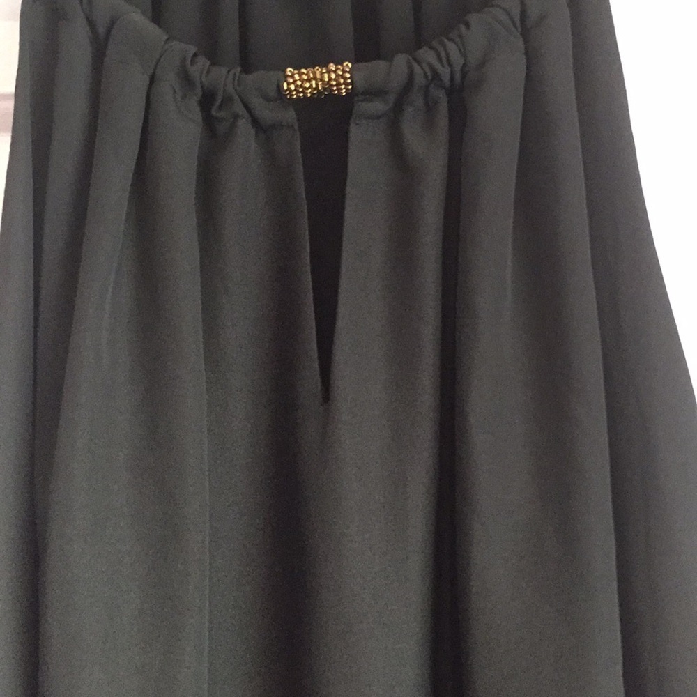 Neiman Marcus Cord-Neck Halter Dress Size S - Picture 4 of 6